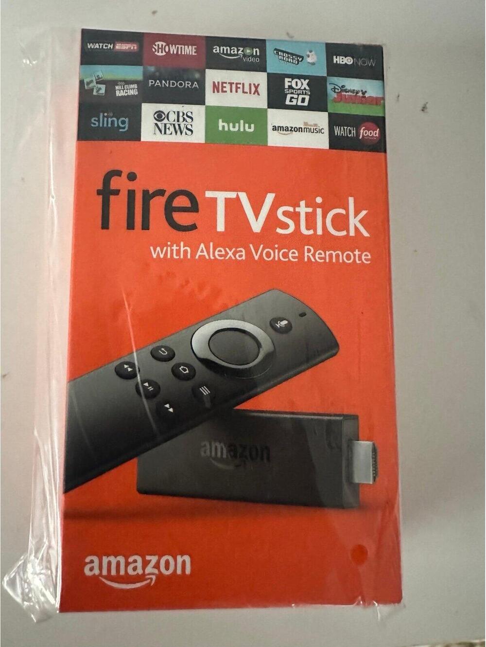 Amazon Fire TV Stick with Alexa Voice Remote - Black Brand New Unopened Box